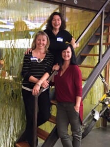 Vancouver BC Stagers: Tamara MacDonald, Sally Weatherly, Joanne Castilloux