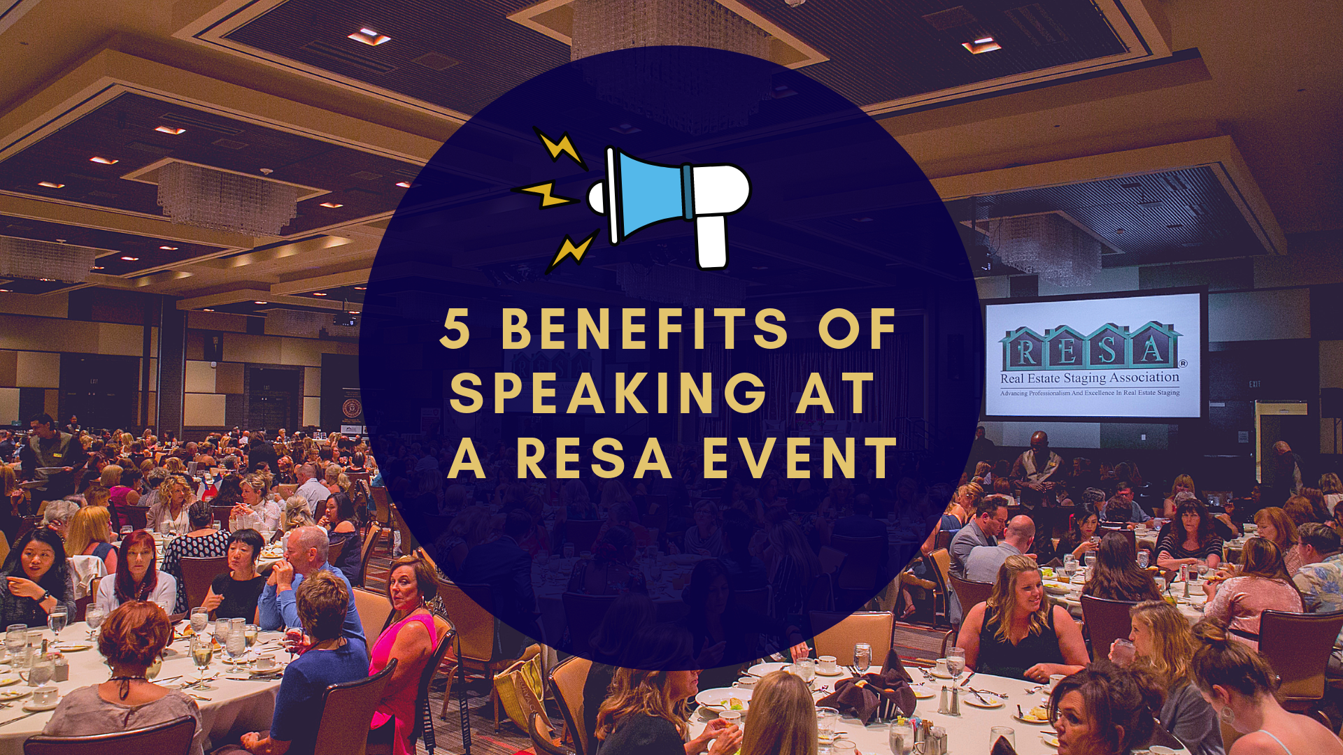 Benefits of speaking at a RESA Event 