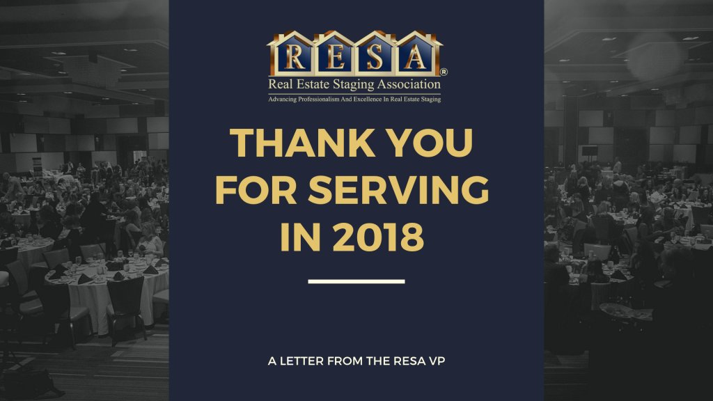 RESA Vice President Thanks RESA Volunteers Leadership