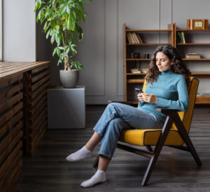 working on brand media kit for staging business