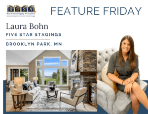 Laura Bohn of Five Star Stagings, Minnesota - RESA Feature Friday