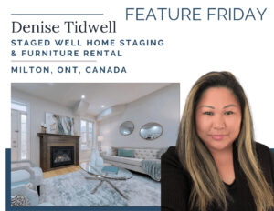 Denise Tidwell founder of Staged Well Home Staging & Furniture Rental