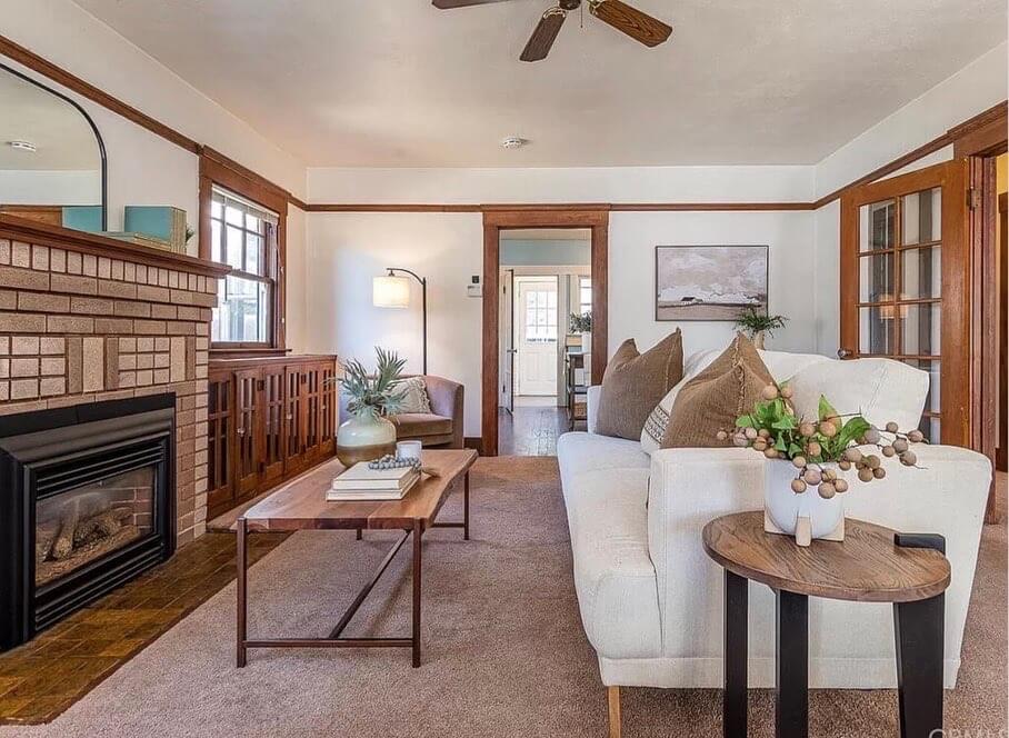 Acacia Home Staging family room