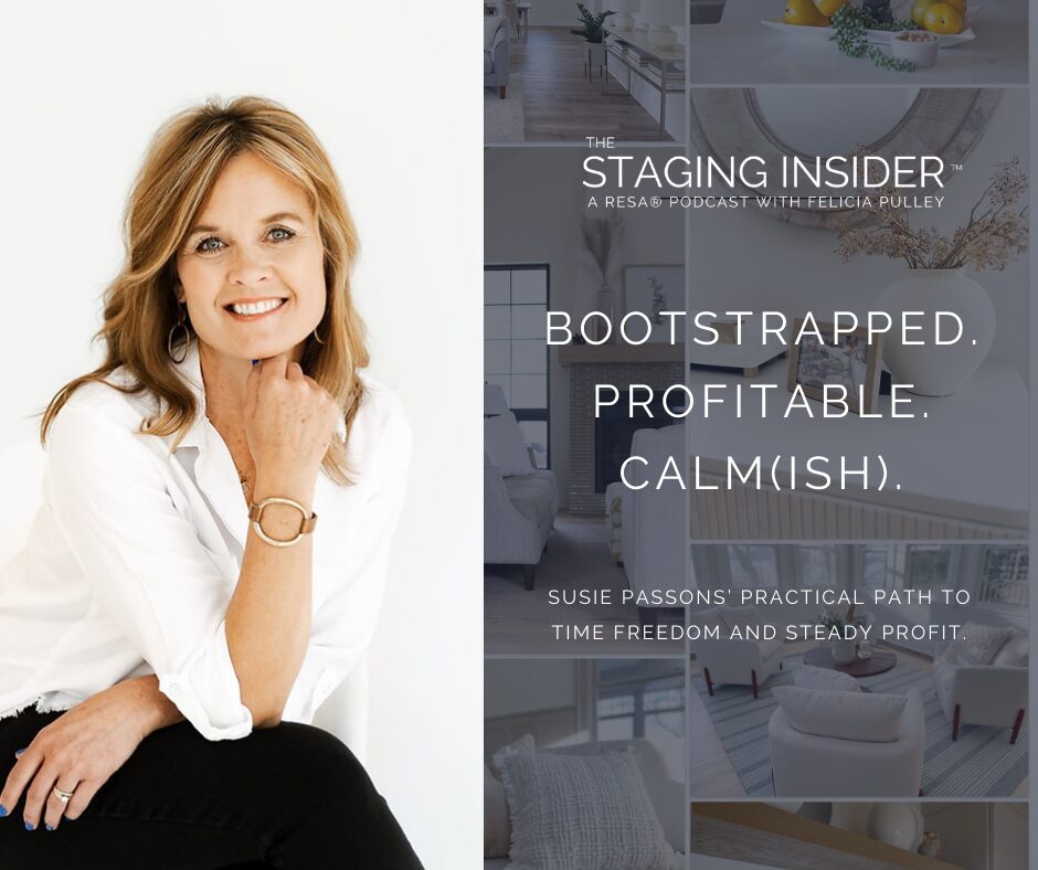 Susie Passons’ practical path to time freedom and steady profit.