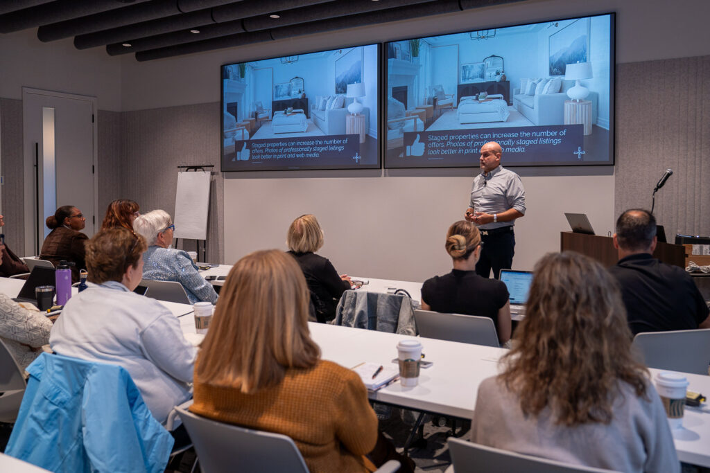 Louay Nouneh led Staging to Sell in Oakville on September 22, 2026, helping 15 agents earn their RESA-CSA designation. Explore hosting a class.
